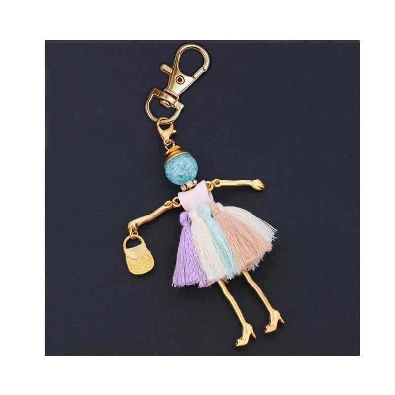 statement fashion women key chain new design keychain holder pendant charms jewelry key ring bag… – vue 5 | Chillvibes