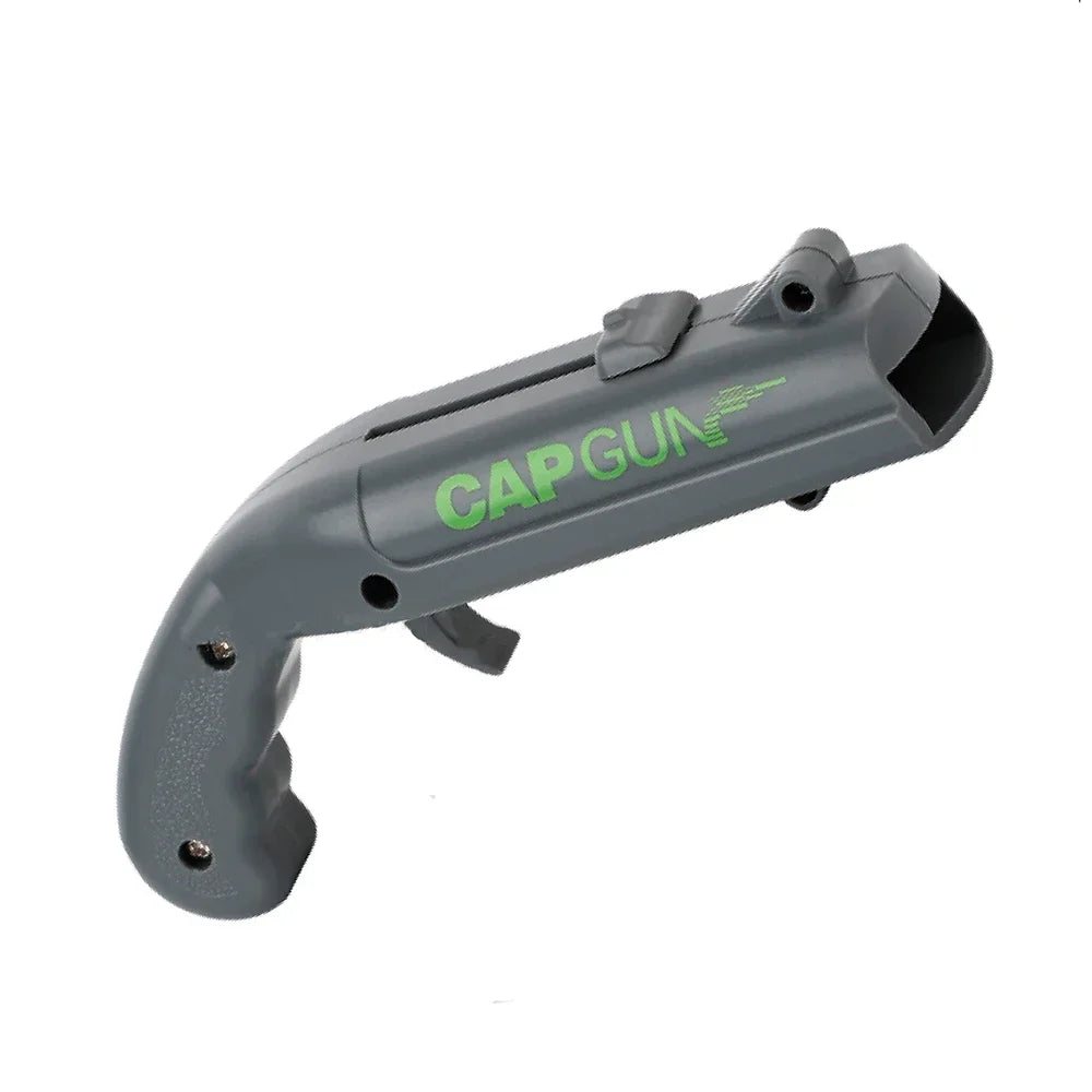 Décapsuleur pistolet – Ouvre-bouteille festif PP & inox – Gris | Chillvibes