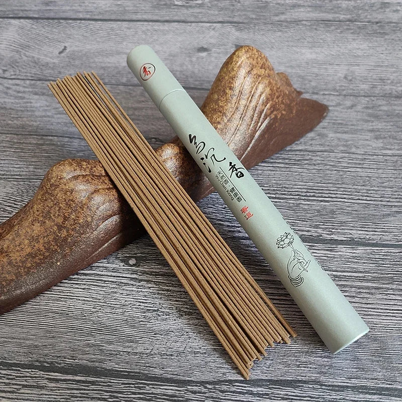 Bâtonnets d'encens naturels – Coffret 40 pièces Bois de Santal & Arômes – Aloès Wu | Chillvibes