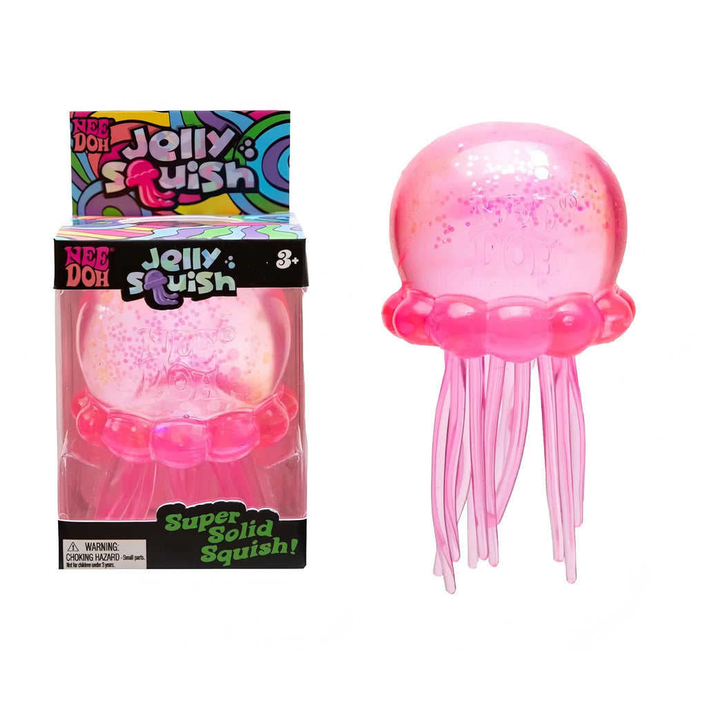 Jouet sensoriel squeeze – Méduse et cube antistress Nee Doh – Avec boîte - B | Chillvibes