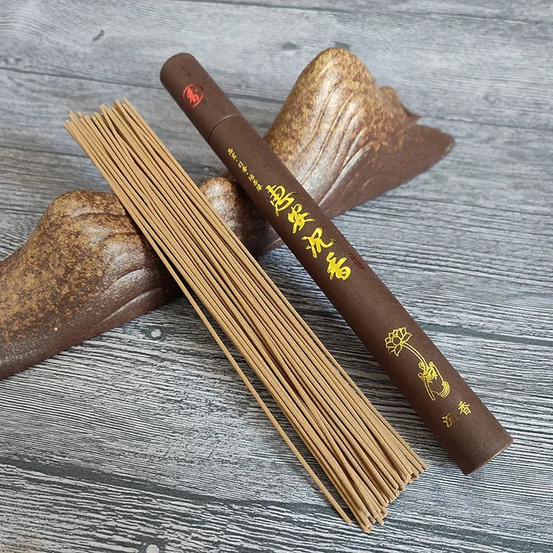 Y 40 Stk. Natürliche Sandelholz-Räucherstäbchen Haus Räucherstäbchen Aroma Segnungszeremonie Buddha-Gebet Weihrauch Lavendel Grüner Tee Rose