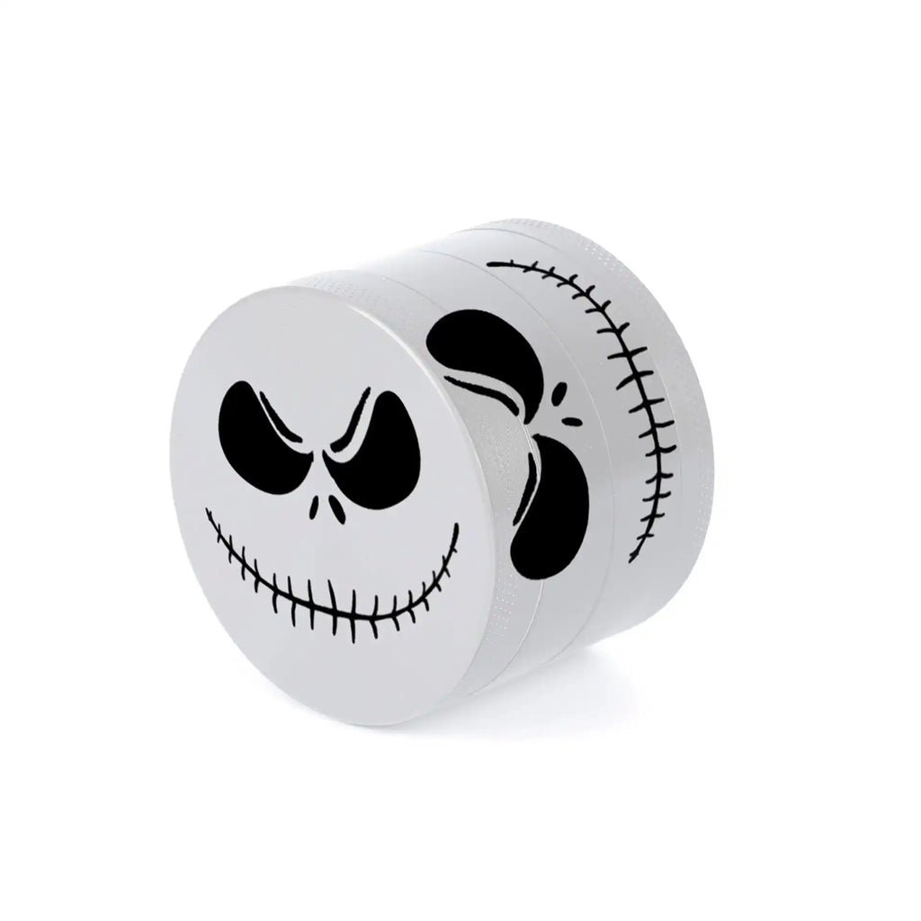 Moulin à épices métal – Motif Jack Skeleton 50 mm ivoire