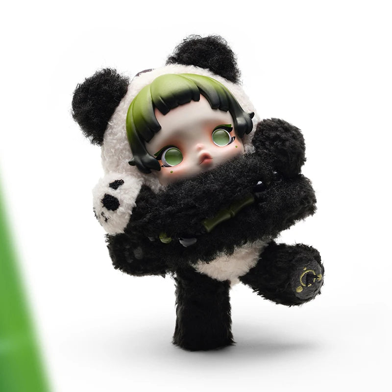 Plüsch-Anhänger POP MART SKULLPANDA Lazy Panda — Limitierte Edition