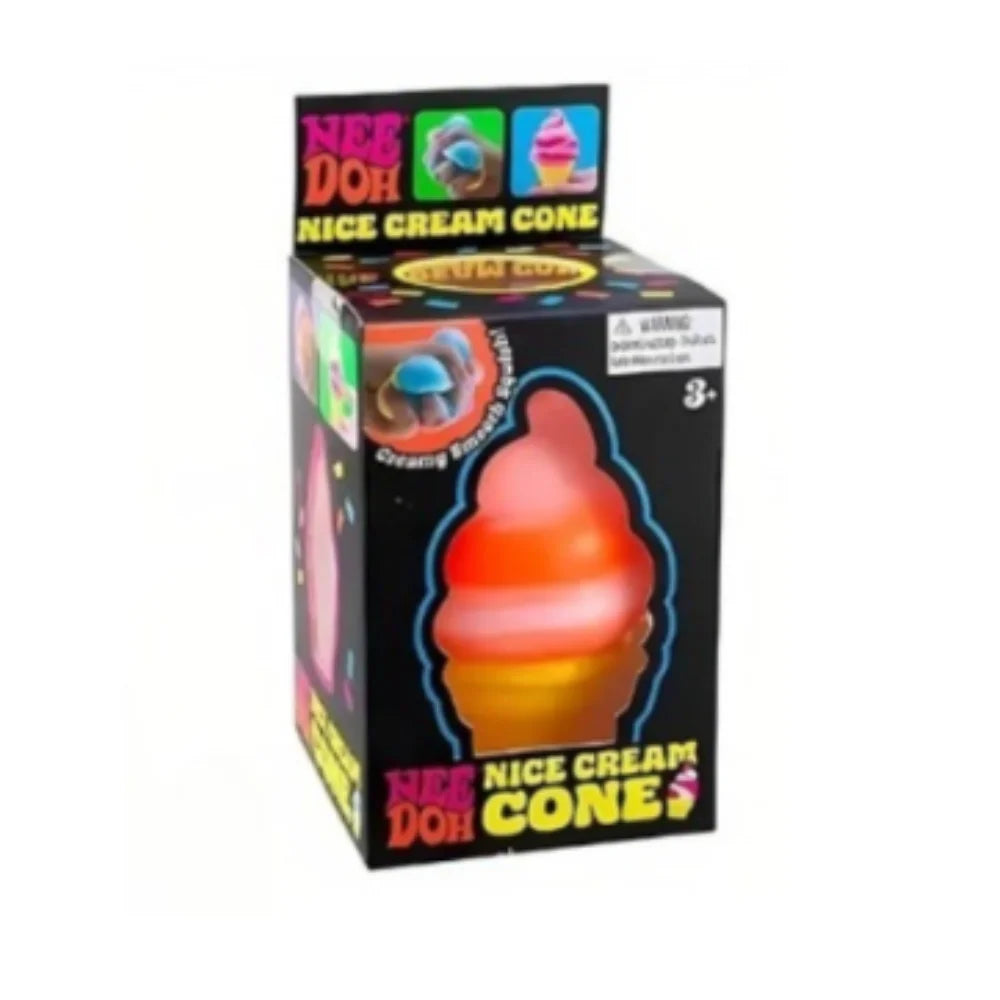 Cube antistress Nee-Doh & Nice-Sicle — Duo sensoriel anti-anxiété