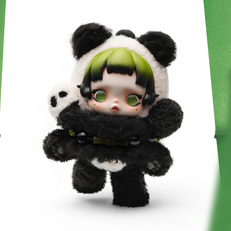 Plüsch-Anhänger POP MART SKULLPANDA Lazy Panda — Limitierte Edition