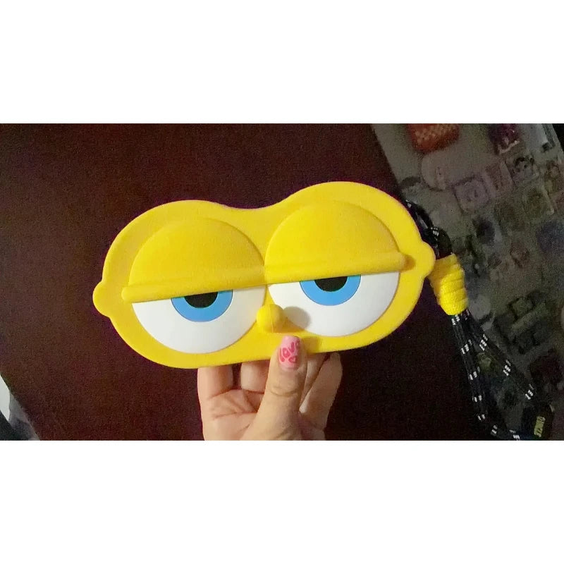 Brillenetui aus Silikon – Kawaii SpongeBob Design, unisex