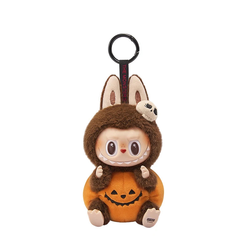 Peluche vinyle POP MART Citrouille assise — Édition Halloween