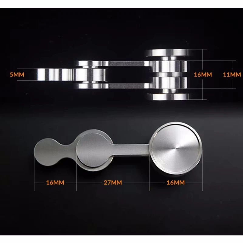 Stainless Steel Pendulum Fidget Spinner Antistress Foldable EDC Hand Spinner Anti-Anxiety Stress… – vue 5 | Chillvibes