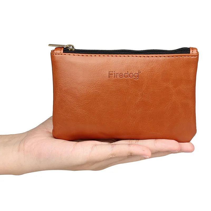 Pochette de rangement en simili cuir