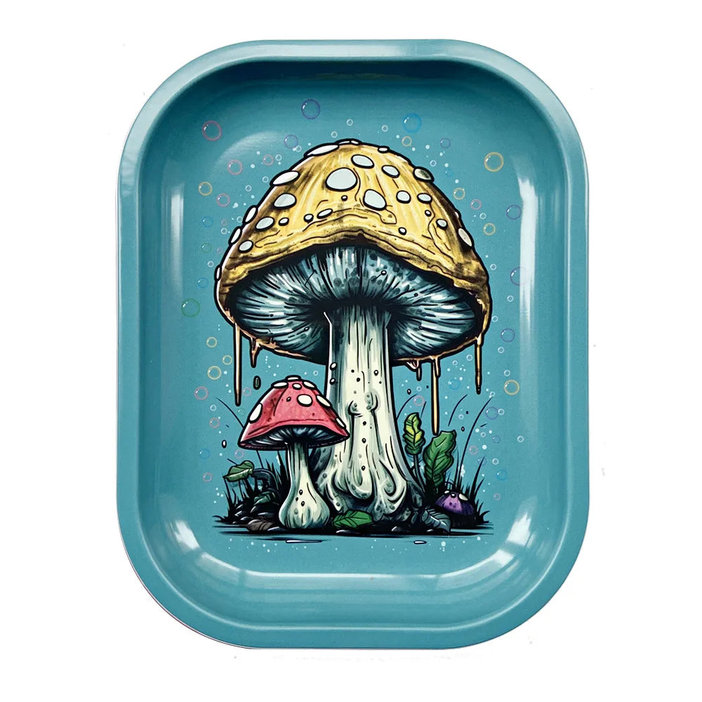 Plateau de rangement – Plateaux en métal laqué, format compact 18x14 cm