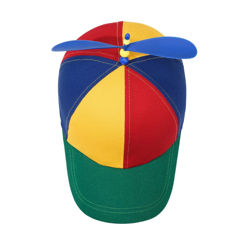 Neue Frühling & Herbst Libellen-Propeller-Mode-Color-Block-Baseballkappe – Outdoor-Sonnenschutzhut