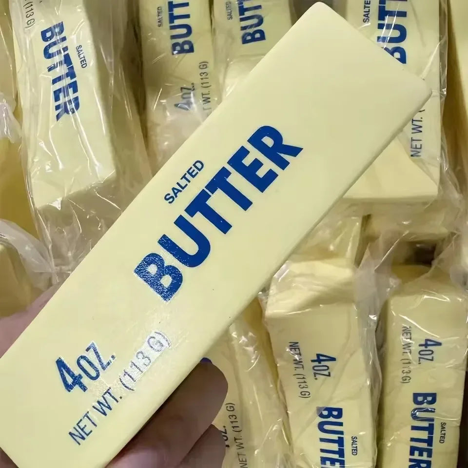 Squishy Schmelzbutter — Fidget Toy Anti-Stress in Käseform