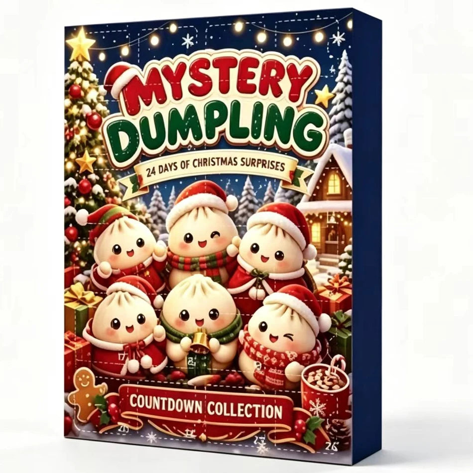 Calendrier de l'Avent – Squishies dumpling, 5 assortiments | Chillvibes