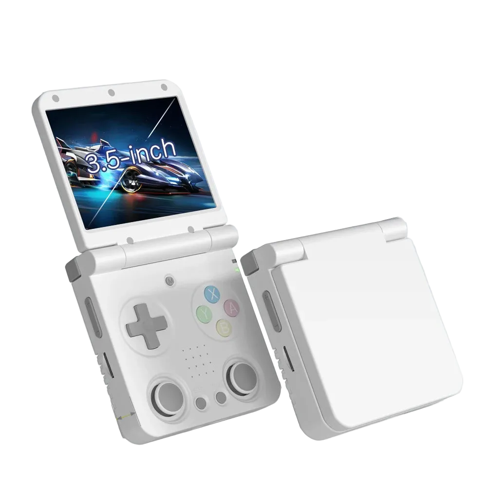 Console rétro à clapet – Écran IPS 3,5 pouces, 4 coloris