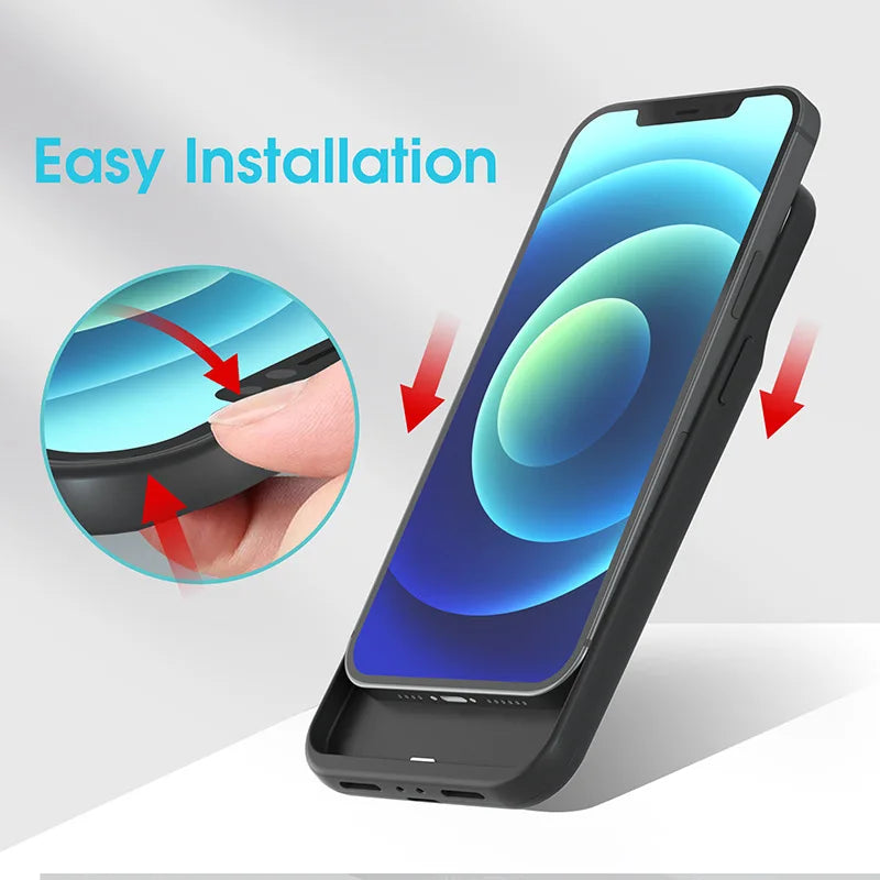 Coque batterie iPhone – Charge intégrée, 25 modèles – vue 2 | Chillvibes