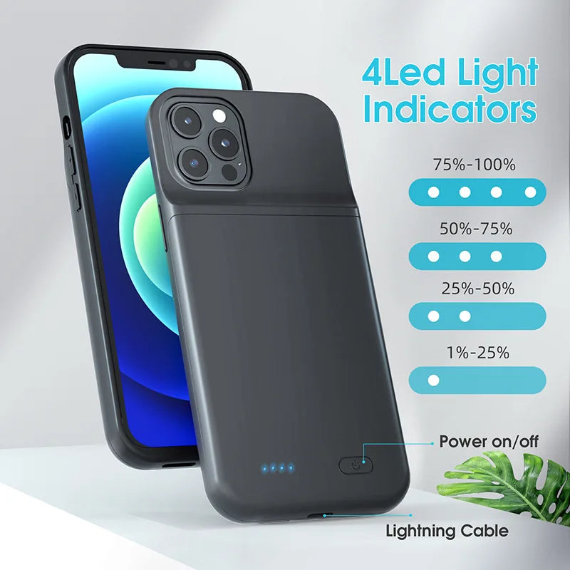 Coque batterie iPhone – Charge intégrée, 25 modèles – vue 3 | Chillvibes