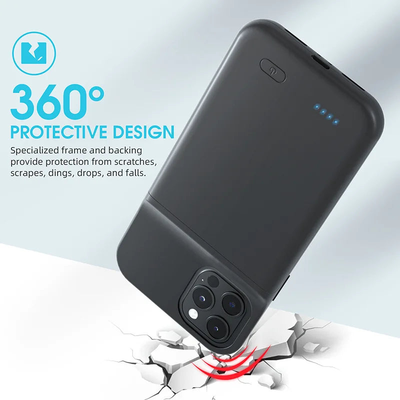 Coque batterie iPhone – Charge intégrée, 25 modèles – vue 6 | Chillvibes