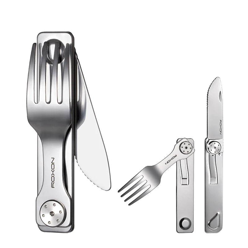 Couverts de camping – Inox démontable, trois versions – vue 7 | Chillvibes