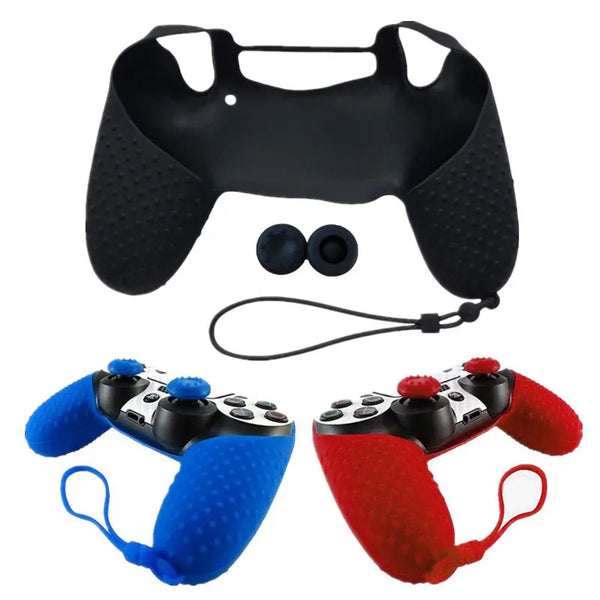 Housse manette PS4 – Caoutchouc antidérapant, 8 versions | Chillvibes