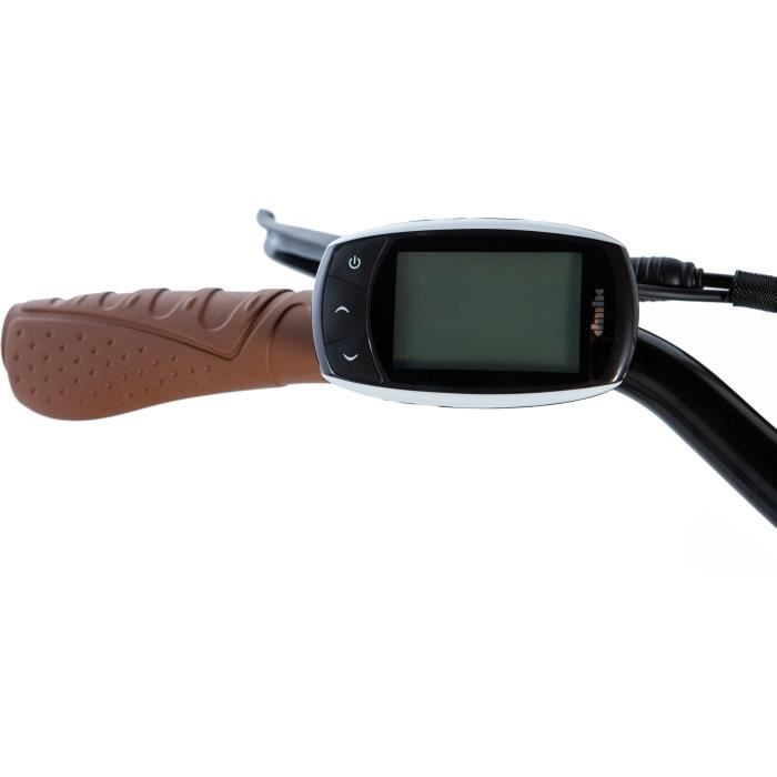 MOMA BIKES – Vélo électrique de ville 26" – Shimano 7 vitesses – Freins à disque hydrauliques