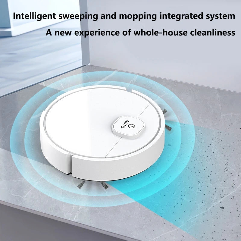 Robot aspirateur 3 en 1 – Rechargeable, poils d'animaux – vue 2 | Chillvibes