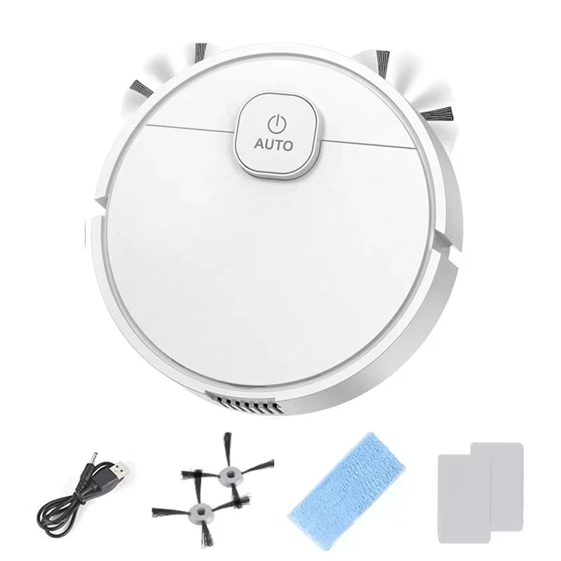 Robot aspirateur 3 en 1 – Rechargeable, poils d'animaux – vue 7 | Chillvibes