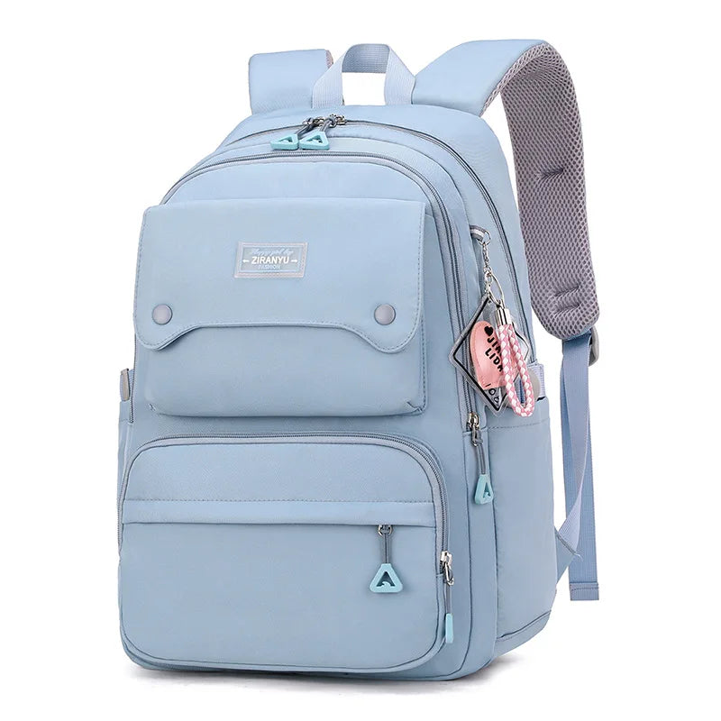 Sac à dos scolaire – Déperlant, cinq coloris | Chillvibes