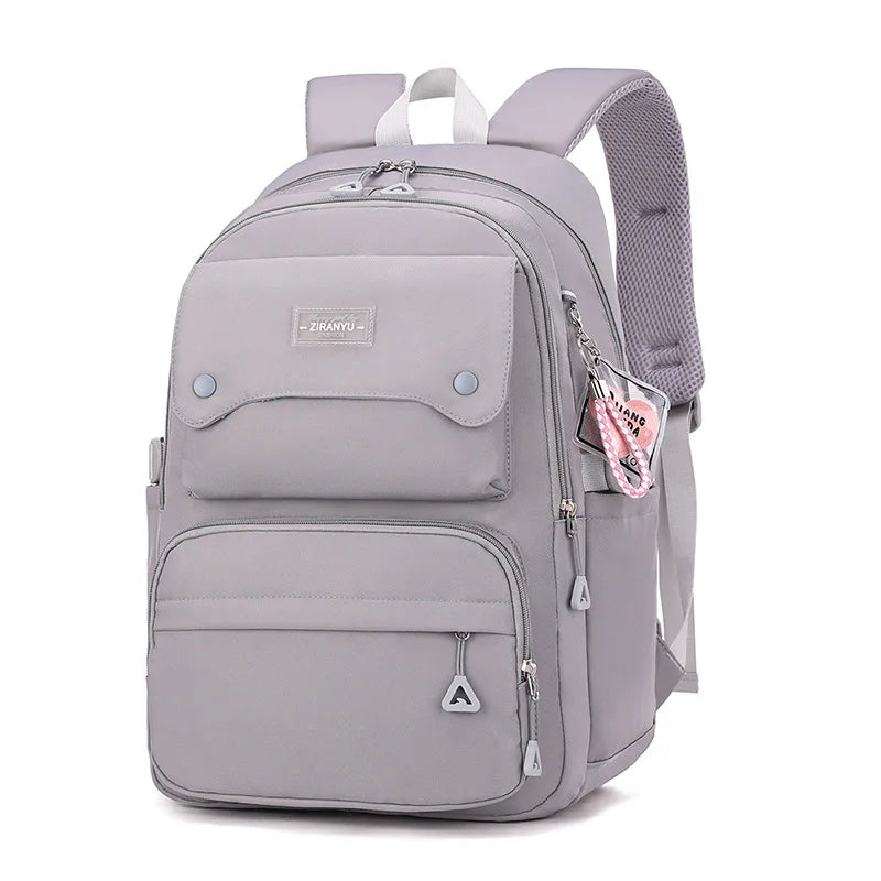 Sac à dos scolaire – Déperlant, cinq coloris – vue 10 | Chillvibes