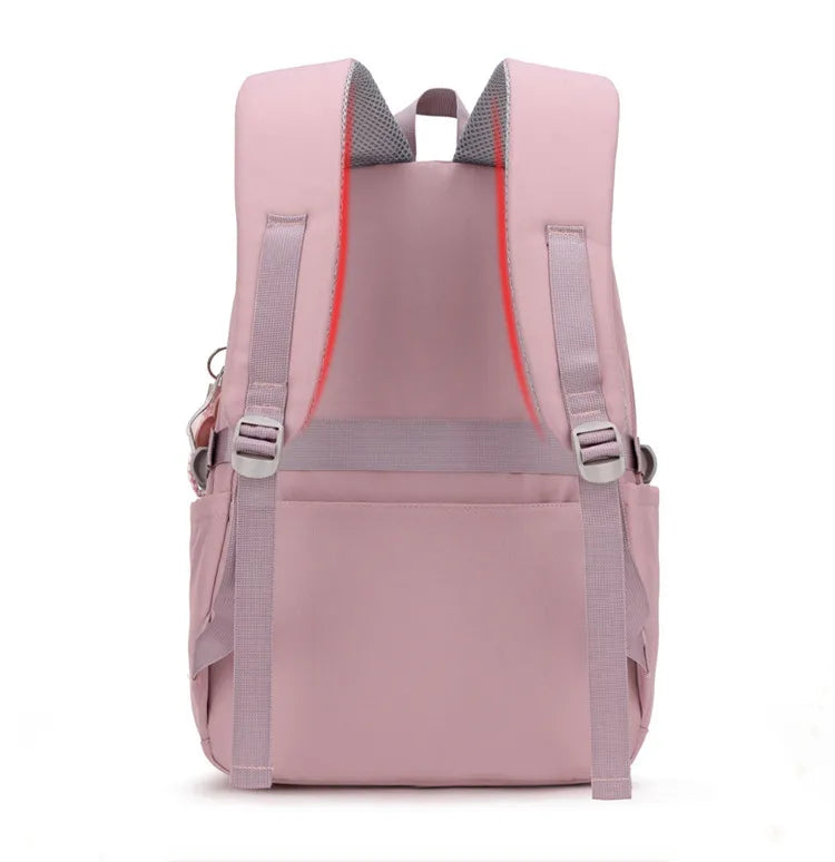 Sac à dos scolaire – Déperlant, cinq coloris – vue 2 | Chillvibes