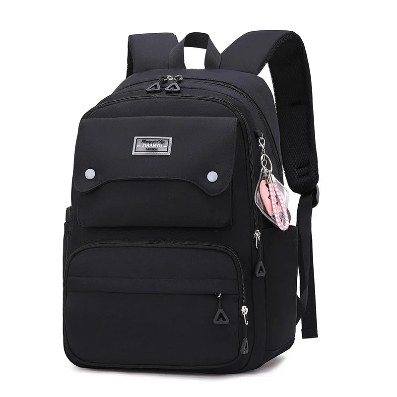 Sac à dos scolaire – Déperlant, cinq coloris – vue 8 | Chillvibes