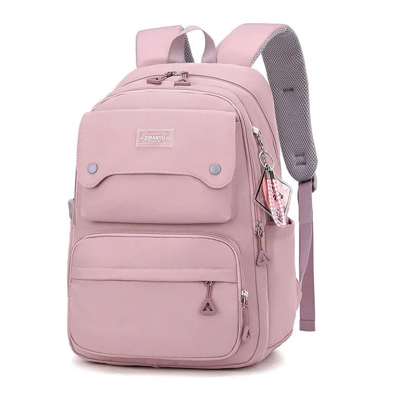 Sac à dos scolaire – Déperlant, cinq coloris – vue 9 | Chillvibes