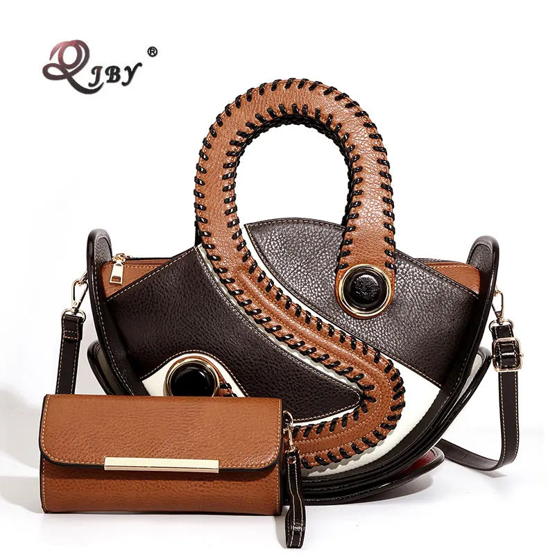 Sac à main en cuir – Anse et bandoulière, six coloris – vue 10 | Chillvibes