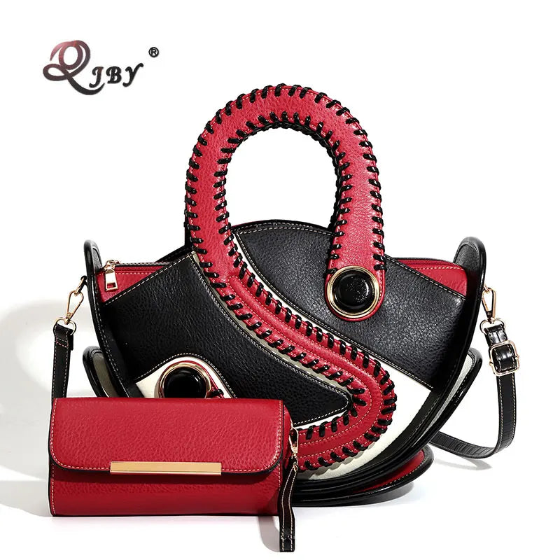 Sac à main en cuir – Anse et bandoulière, six coloris – vue 11 | Chillvibes