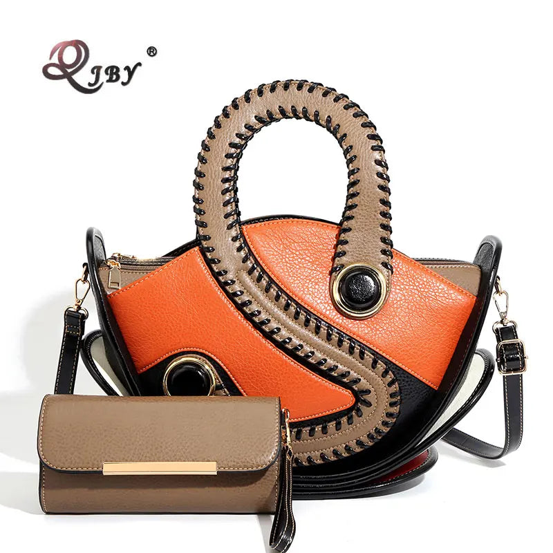 Sac à main en cuir – Anse et bandoulière, six coloris – vue 9 | Chillvibes