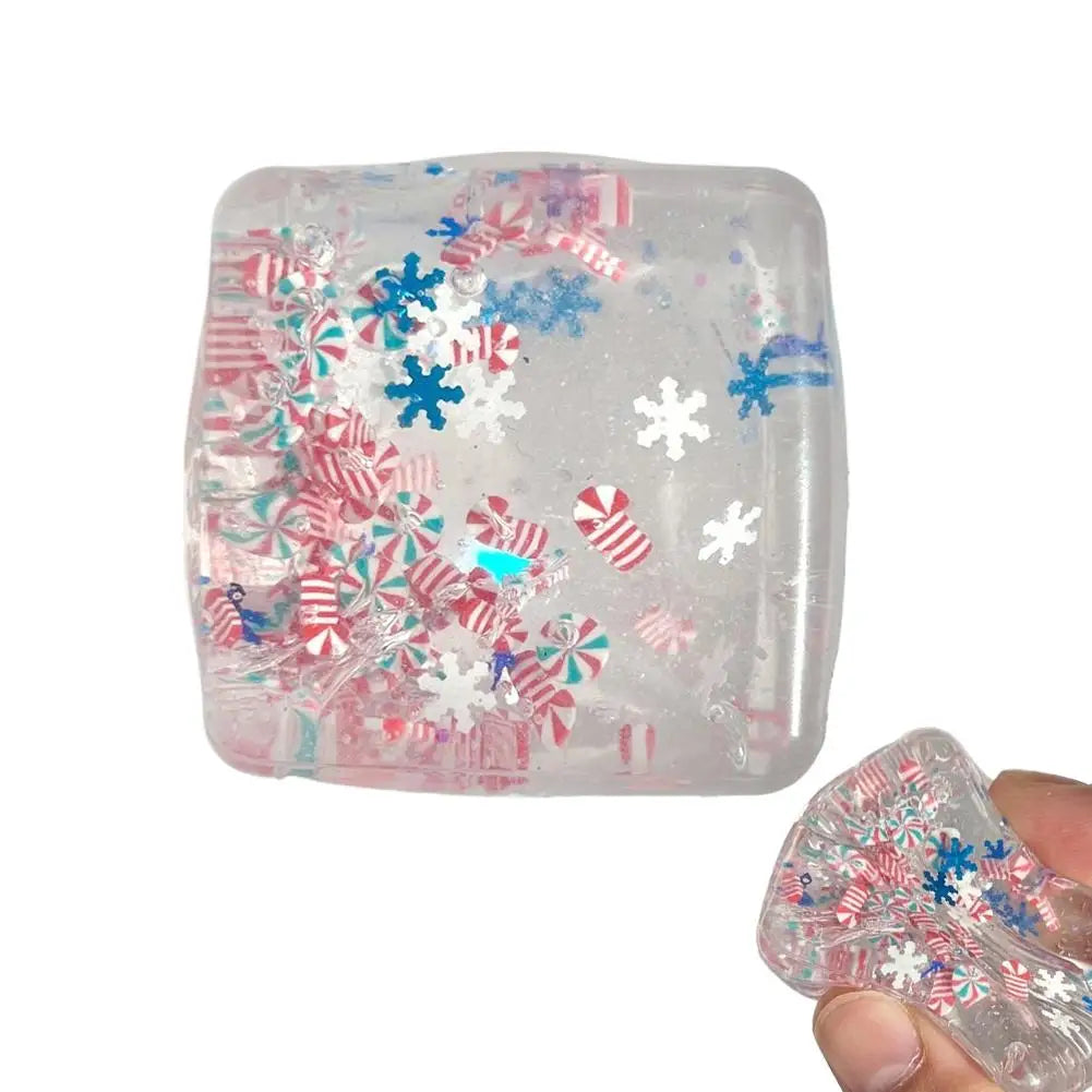 Squishy géant – Cube glacé de Noël, trois motifs – vue 8 | Chillvibes