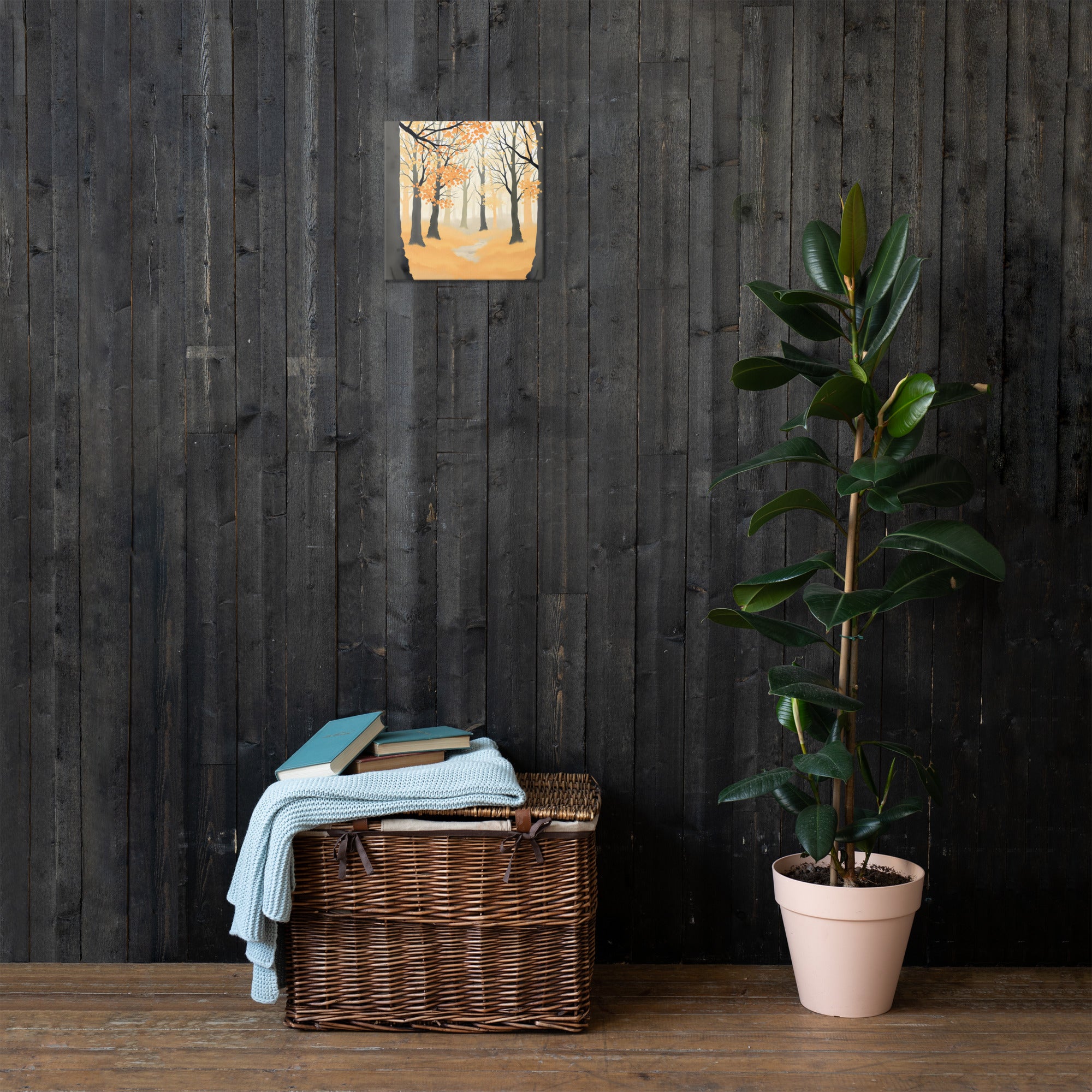 Décoration murale – Canva Reborn Forest Chillvibes