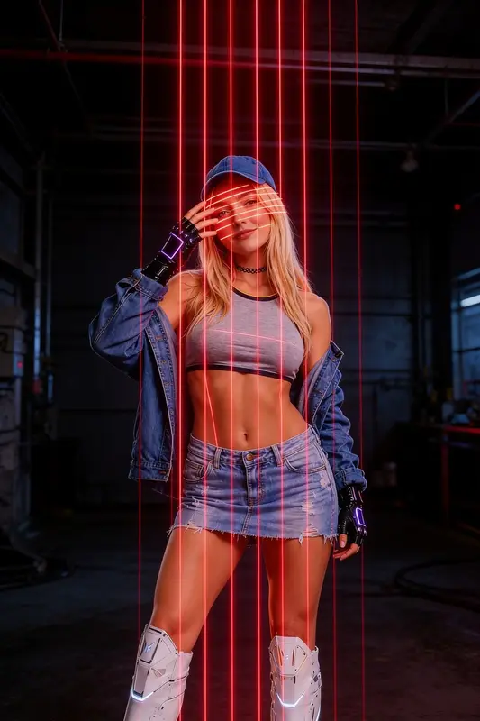 Affiche Brealite Soul « Les lasers » – La Ligne Rouge
