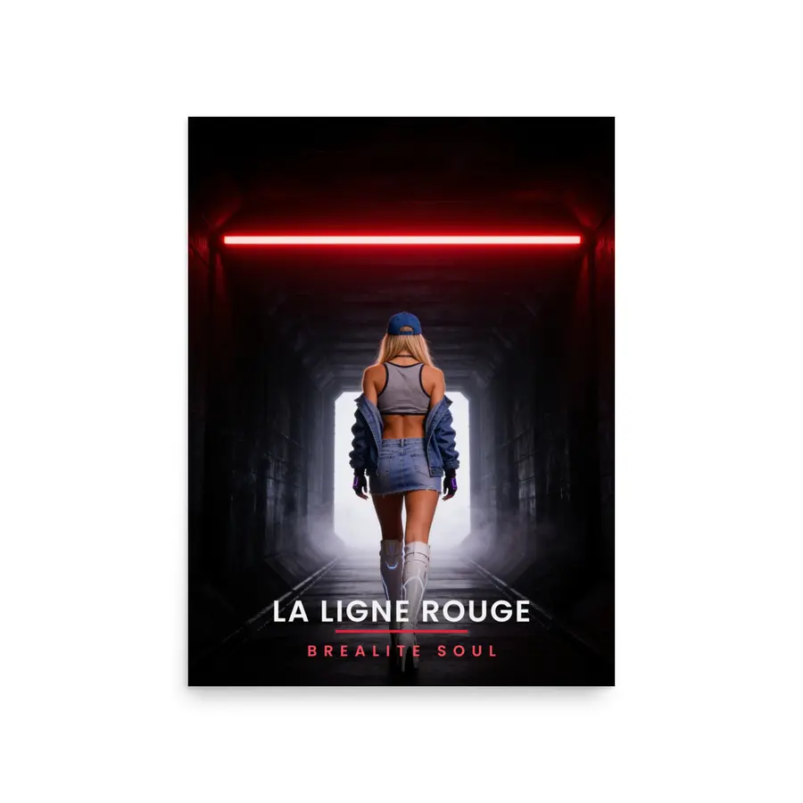 Affiche Brealite Soul « Le tunnel » – La Ligne Rouge
