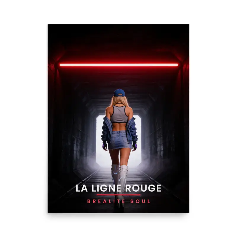 Affiche Brealite Soul « Le tunnel » – La Ligne Rouge