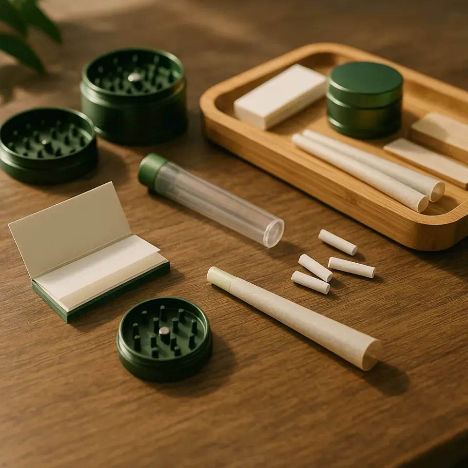 Grinder, plateau et feuilles Chillvibes