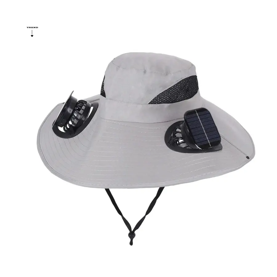 Casquette Ventilée Solaire – Double Ventilateur Intégré, Protection UV, 3 Vitesses | Chillvibes