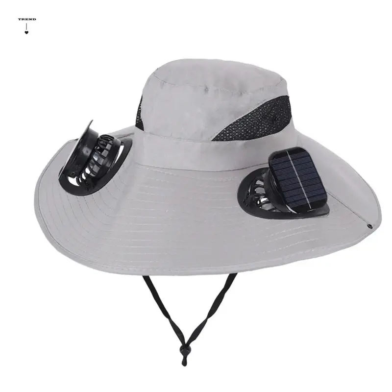Casquette Ventilée Solaire – Double Ventilateur Intégré, Protection UV, 3 Vitesses | Chillvibes