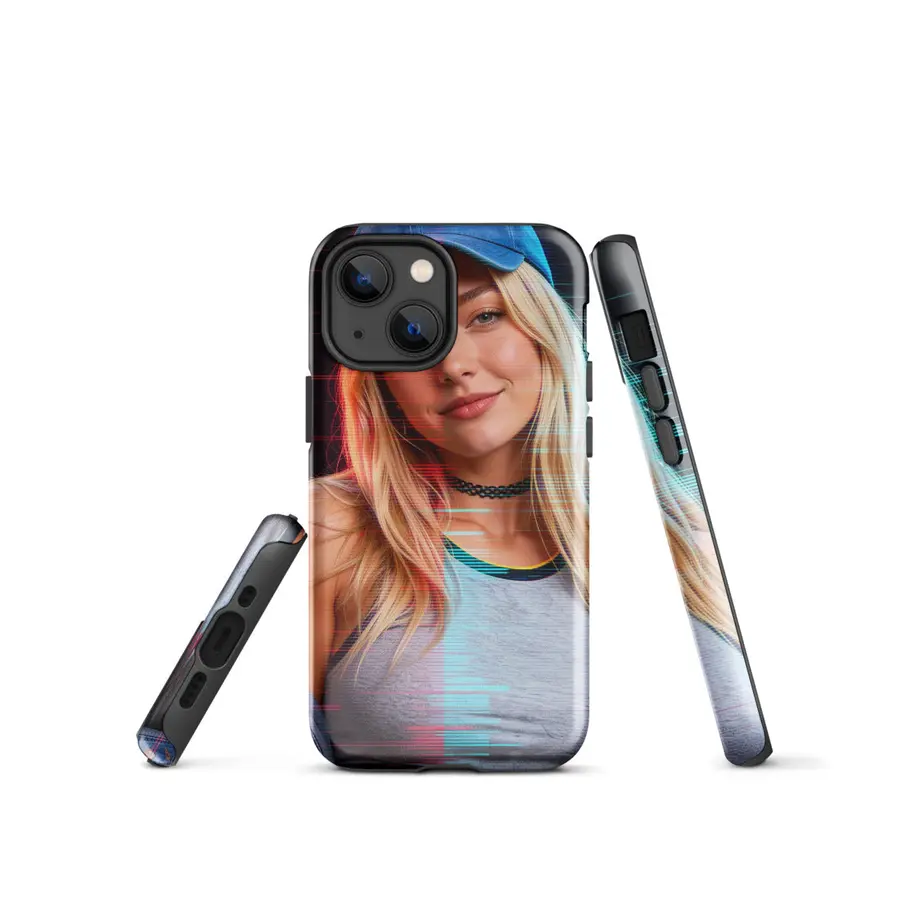 Coque iPhone Brealite Soul « Glitch » – La Ligne Rouge
