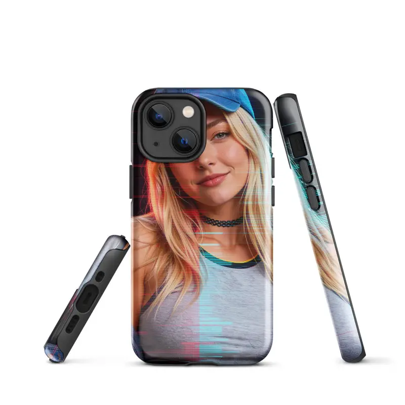 Coque iPhone Brealite Soul « Glitch » – La Ligne Rouge