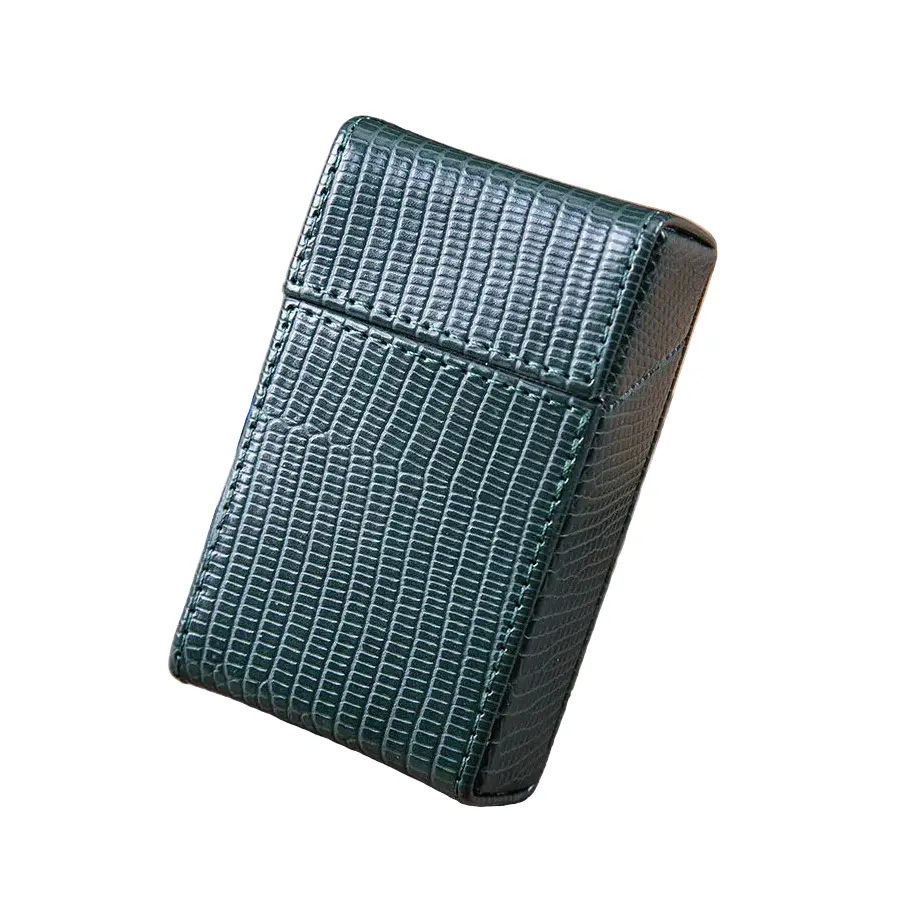 Etui de rangement slim – Cuir PU texturé | Chillvibes