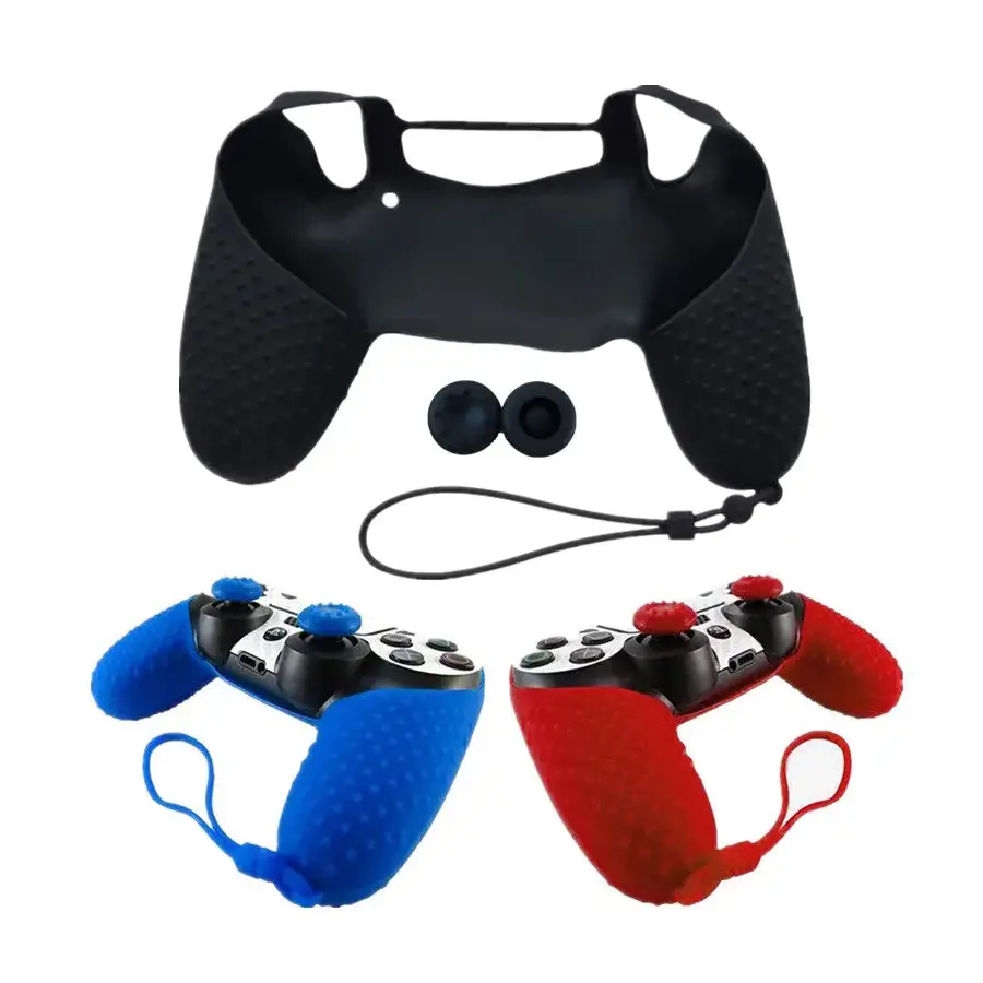Housse manette PS4 – Caoutchouc antidérapant, 8 versions | Chillvibes