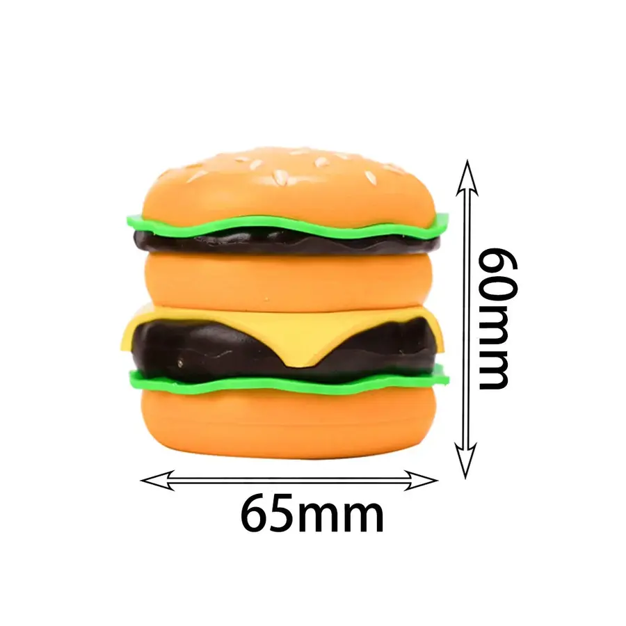 Moulin 4 niveaux en forme de burger – 65 mm