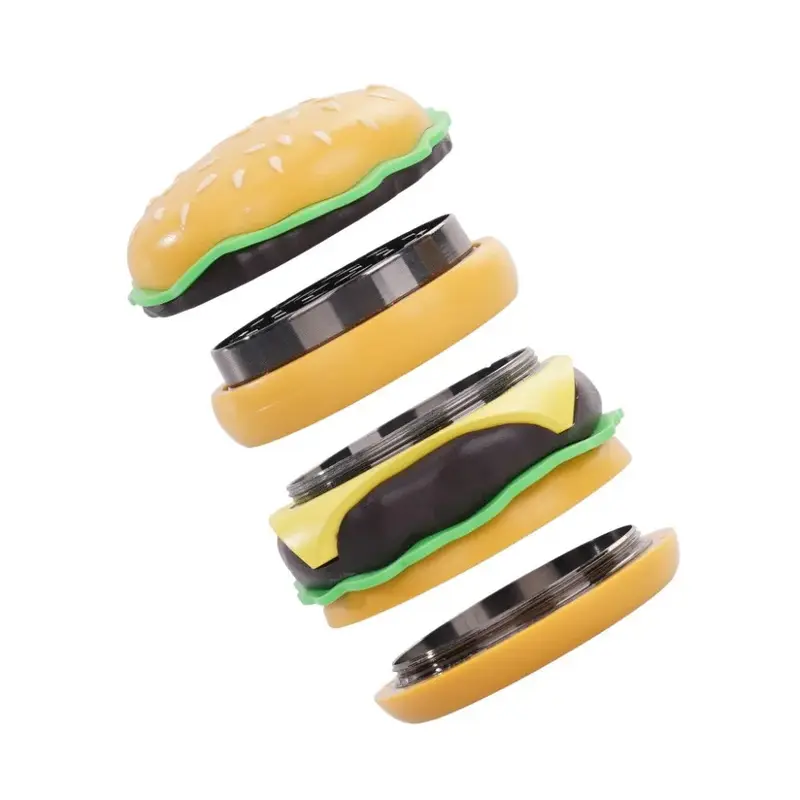 Moulin 4 niveaux en forme de burger – 65 mm