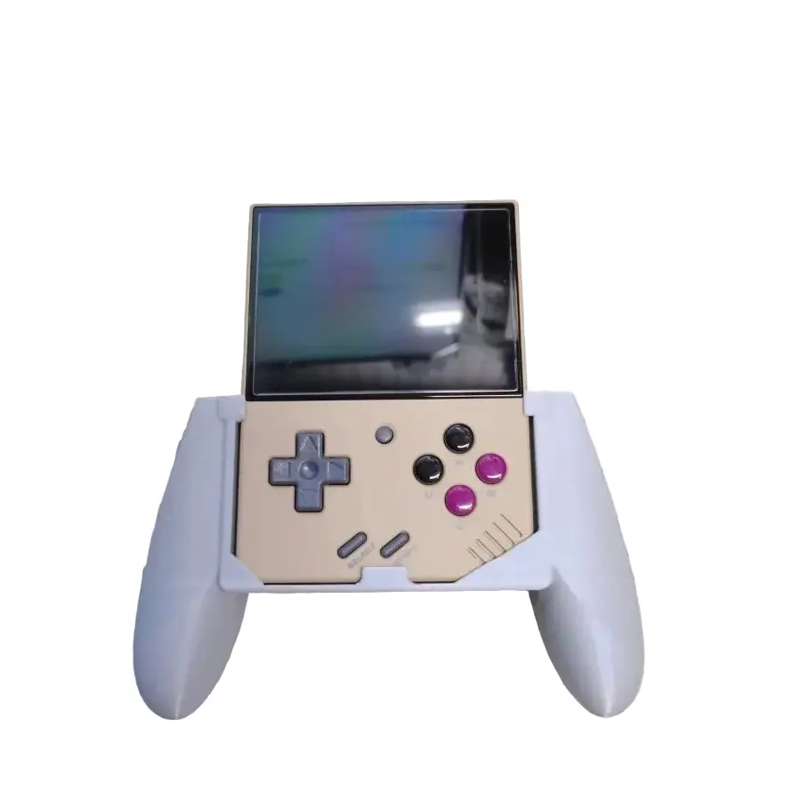 Poignées imprimées en 3D – Miyoo Mini Plus, avec support – vue 8 | Chillvibes