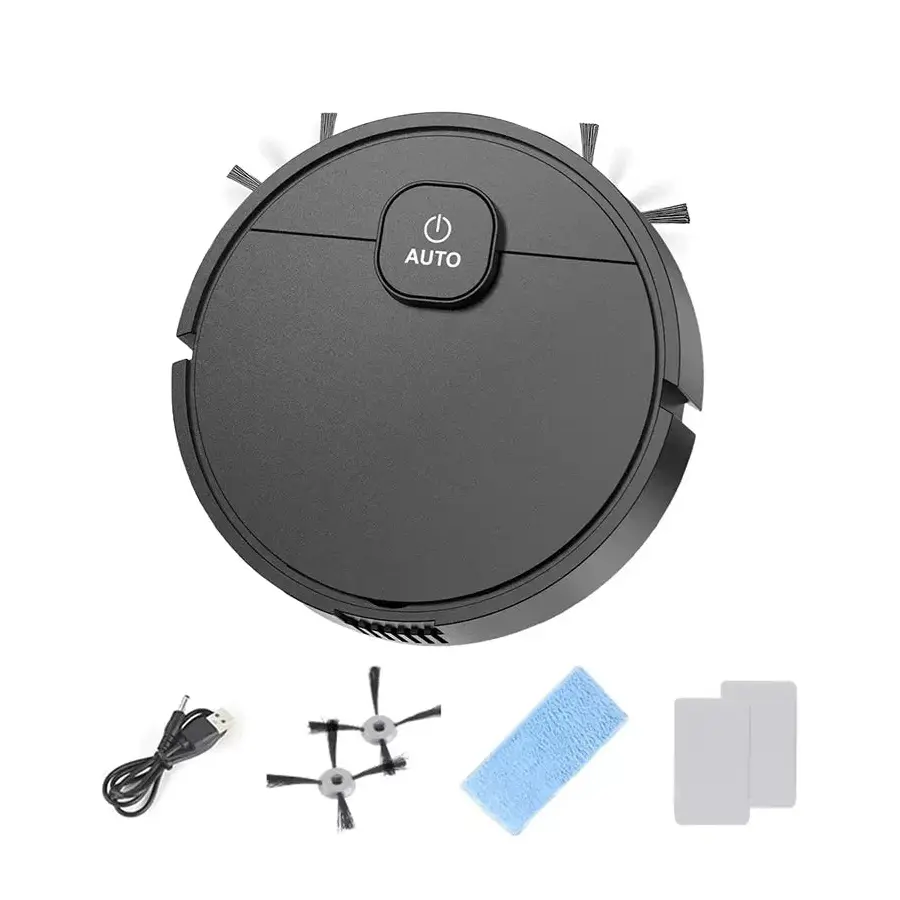 Robot aspirateur 3 en 1 – Rechargeable, poils d'animaux – vue 8 | Chillvibes